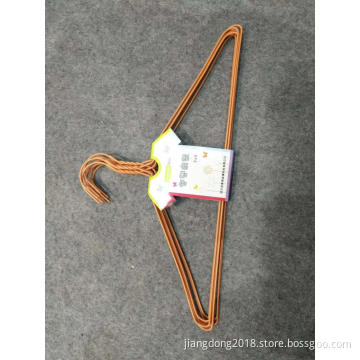 Plastic Coated Wire Hanger Orange